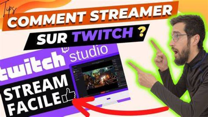 Choisir la configuration pour débuter le streaming