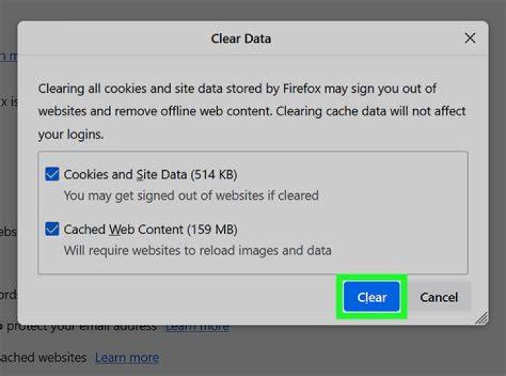 D&eacute;pannage erreur de chargement li&eacute;e au cache et aux cookies