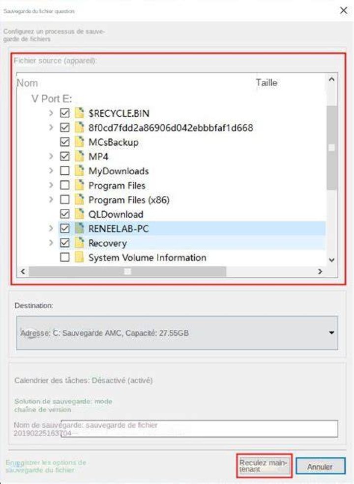 Diagnostic d’un problème de lecture ou d’accès