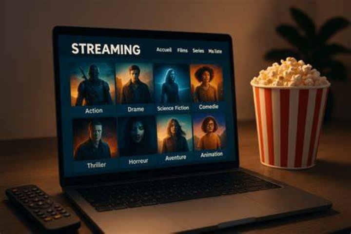Interface de streaming : recherche et cat&eacute;gories