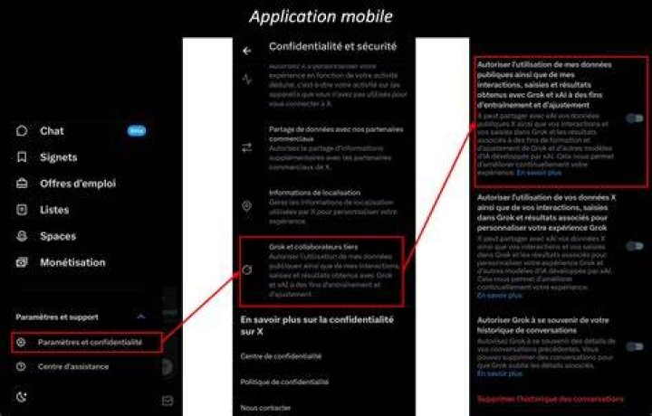 Configurer les notifications et préférences sur mobile