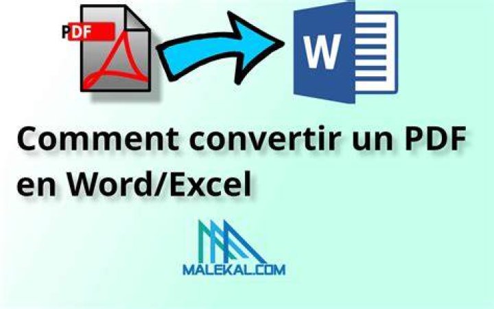 Réglages pour préserver la mise en forme lors d’une conversion PDF vers Word