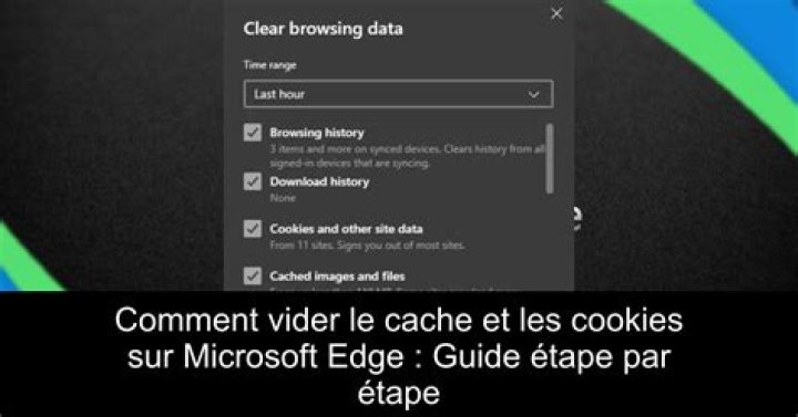 Vider le cache et les cookies pour résoudre des erreurs d’affichage